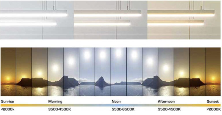 Smart shading and health - Light colour scale - liv. technology